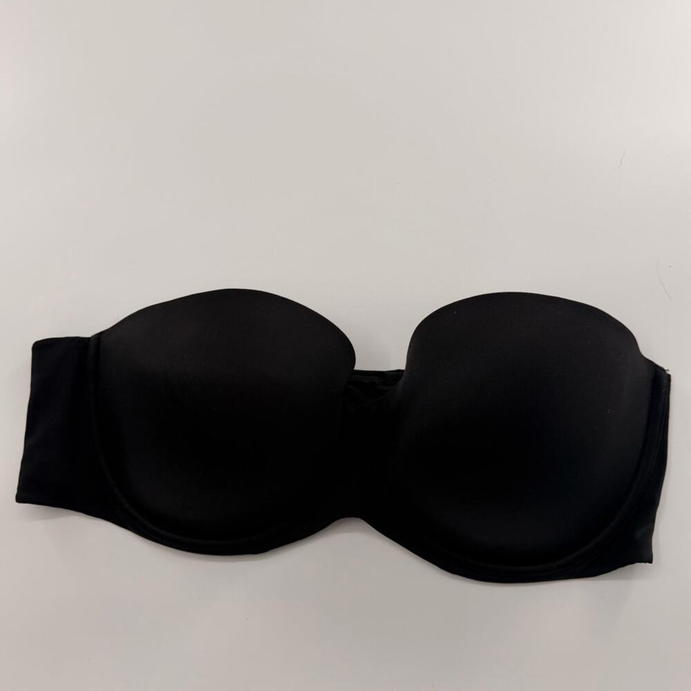Cacique Plus Size Light Weight Multi Way Strapless Bra Black Size 42D Women’s